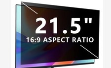 Computer Privacy Screen 21.5  for 16:9 Widescreen Removable Halloive