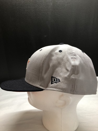 Houston Astros 59fifty Size 8 Grey Fitted Hat New Era - Picture 2 of 7