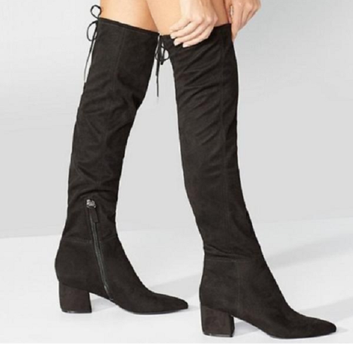 Knee Boots Black 