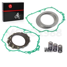 Clutch Friction Plates & Gasket Kit for Kawasaki ATV Bayou 300 KLF300 1986 -2004