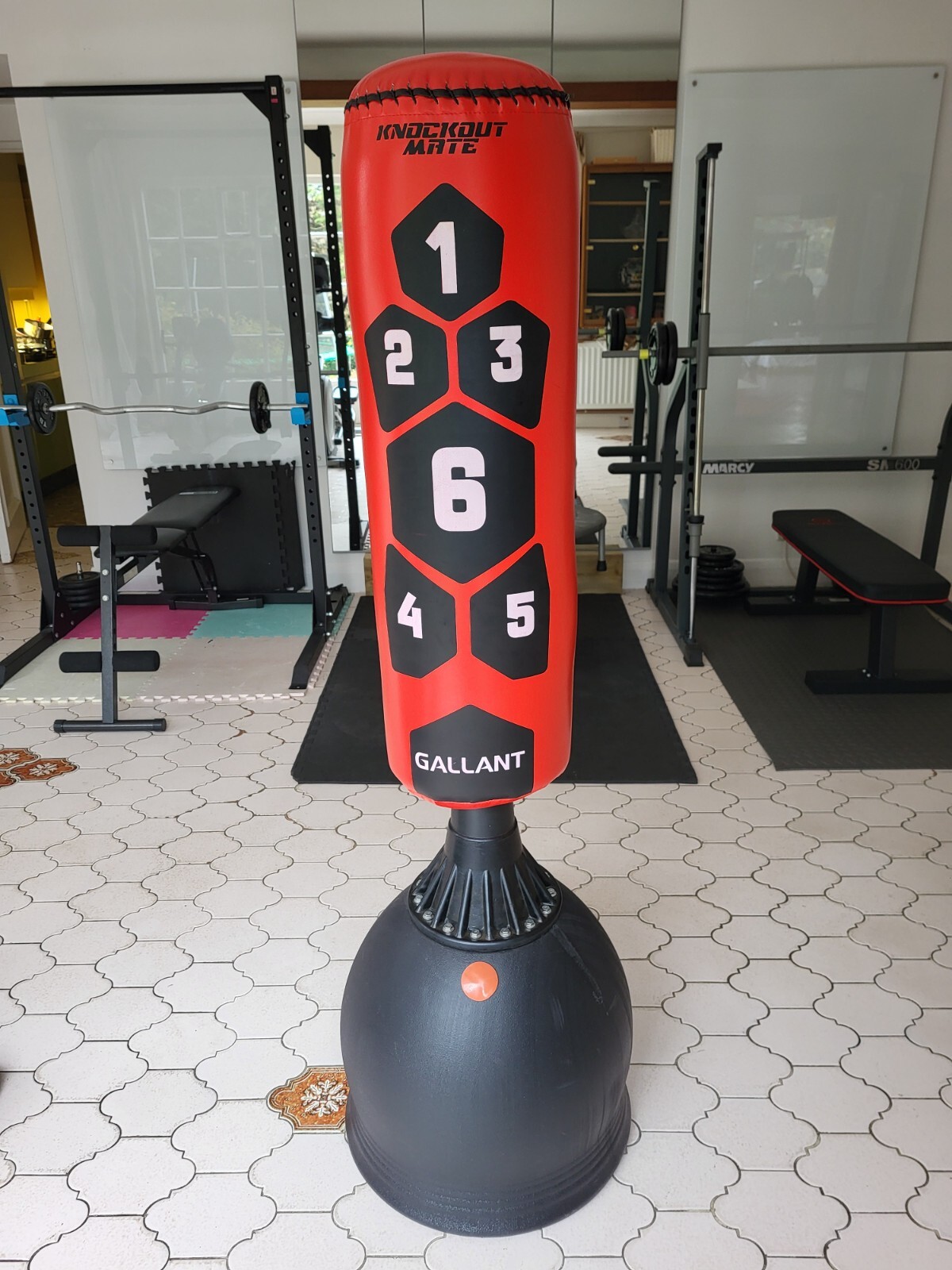 Gallant Knockout Mate Punching Bag (Rarely Used, Good Condition) Sand
