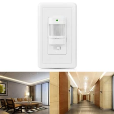 110V Motion Sensor Infrared PIR Movement Detector Outdoor Sensor Light Switch