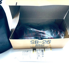 N. Mint w/Box Nikon Speedlight SB-26 Shoe Mount Flash for SLR Camera from JP