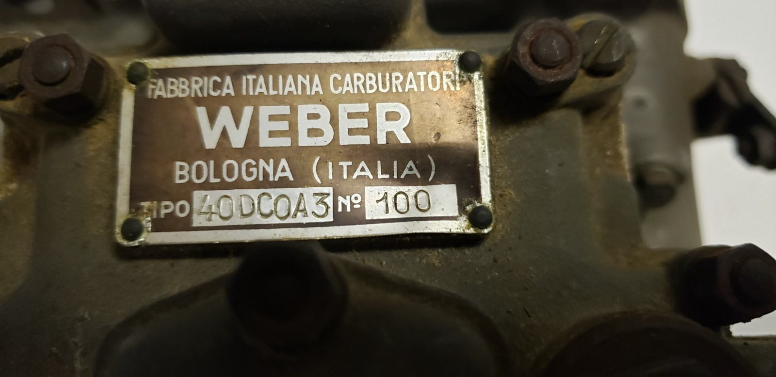 Ferrari Mondial 1953 LEFT, RIGHT Carburetor