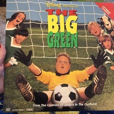 Walt Disney's THE BIG GREEN 1995 Widescreen Laserdisc   Steve Guttenberg