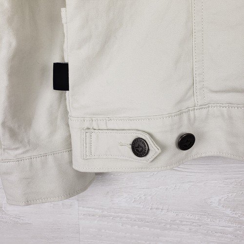 Patagonia Women's Stand Up Canvas Jacket 25190 Size Medium Dyno White - Picture 10 of 14
