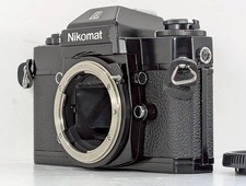 Optical Near Mint Nikon Nikomat EL 35mm SLR Film Camera Body Black from JAPAN