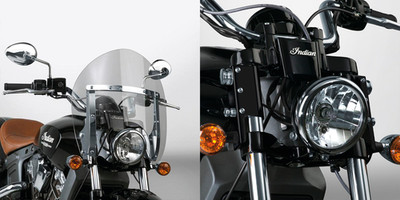 National Cycle Switchblade Shty Für Indian Scout Schwarz