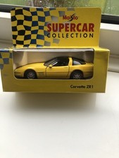 MAISTO - SUPER CAR COLLECTION - 1:38 DIECAST - CORVETTE ZR1 - BOXED