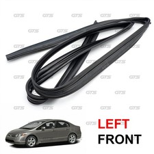 Left Front Glass Run Channel Window Rubber Seal For Honda Civic Sedan Fd 2008 Left Front Glass Run Channel Window Rubber Seal For Honda Civic Sedan Fd 2008
