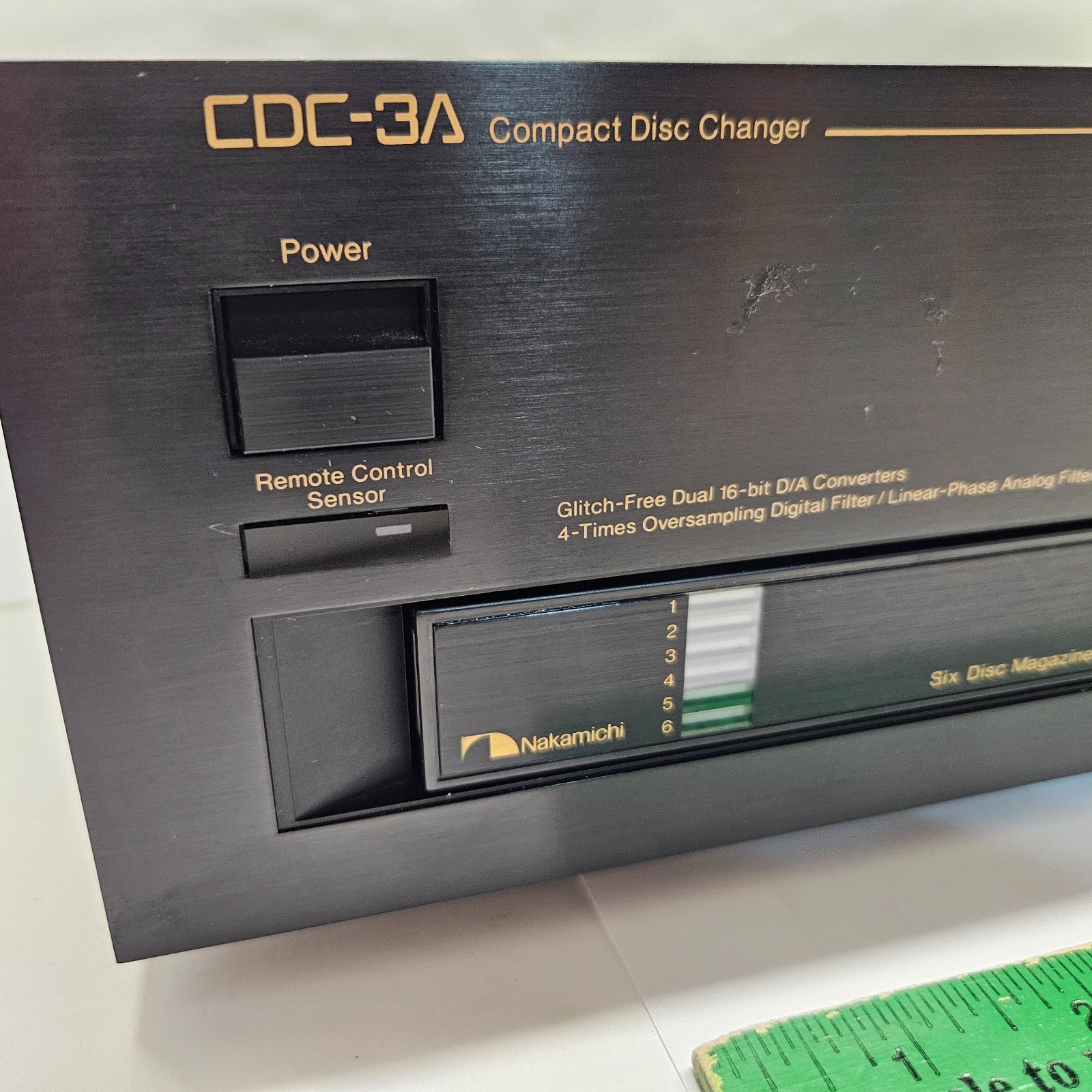 Nakamichi Vintage CDC-3A Compact Disc Player Changer With 6 CD Magazine ...