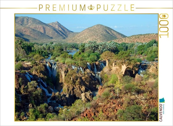 Calvendo Puzzle Epupa Falls | 1000 Pieces, Finished Size 25.2 × 18.9 In (64 × 48-image