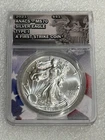 2021 SILVER EAGLE TYPE 1 ANACS MS70  FIRST STRIKE ~~ FLAG CORE ~~