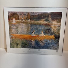 Art Print Renoir The Seine At Asnieres EJ-0043 20 x 16 Ready To Hang Sealed NEW