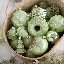 3/6/9pcs Weihnachten Dekorationen Baum Wandbehang Kugel Ornament Anhänger