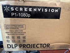 Screenvision P1 1080p DLP Projector Full HD Home Theater HDMI Multimedia