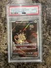 2025 POKEMON DESTINED RIVALS ILLUSTRATION RARE #203 TEAM ROCKET'S MEOWTH PSA 10