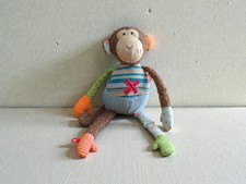 sigikid Patchwork Sweety Affe Kuscheltier Plüschtier Plüsch Stofftier 35 cm