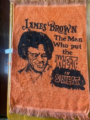 James Brown Promo Towel from the 80 s