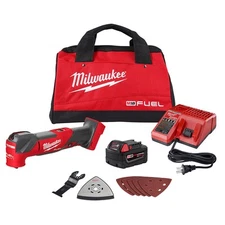 Milwaukee 2836-21 M18 FUEL Cordless Oscillating Multi-Tool Kit, 18V, 10,000 RPM