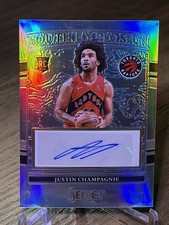 Panini 2021-22 Select Justin Champagnie Youth Explosion Prizm Auto RC YE-JCH