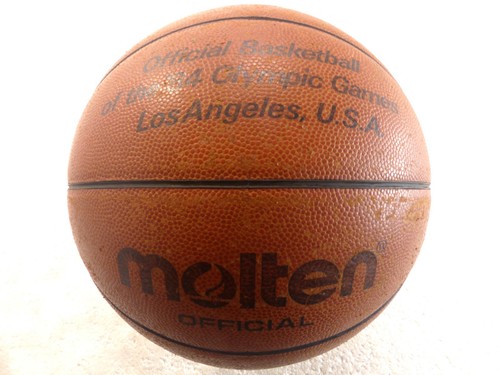 Molten Official JB-77 Deluxe FIBA 1984 Olympic Games Basketball Game Ball 29.5"