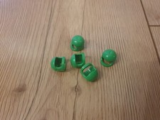 5x LEGO 50665 Classic Space Helm, Bright Green (casco da astronauta, verde chiaro) NUOVO