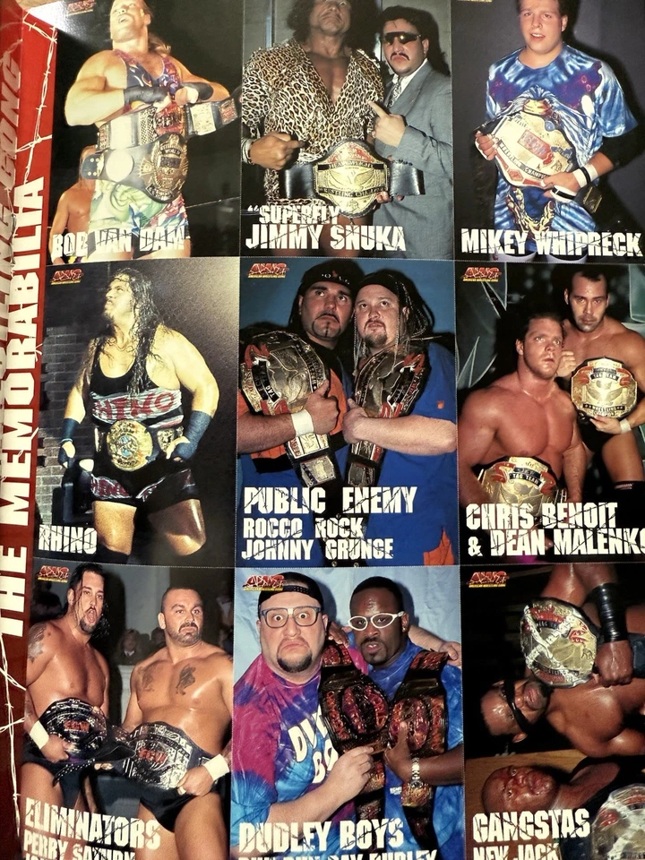 ECW Uncut 18 Cards Raven Sabu Tazz RVD Chris Benoit Shane Douglas Terry Funk WWF - Image 4 of 4