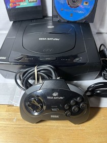 Sega Saturn Model 1 Console OEM Controller W/In The Hunt Tested