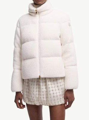 Moncler Daunenjacke Puffer Jacket ''Mornas'' Weiß/ Ecru 1/36 Neuwertig