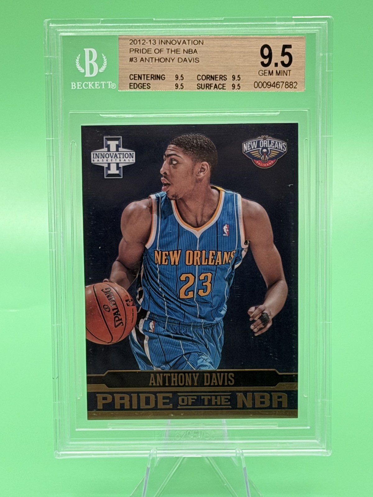 🔥Anthony Davis Rookie 2012-13 Panini Innovation - pride #3 (RC) Gem Mint!  🔥 
