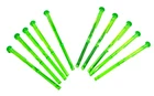 Lego 10 New Dart Spring Shooter Arrow Trans-Bright Green 8L Star Wars Weapon P35
