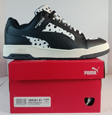 PUMA Slipstream Lo 'Hidden Beast' Black White Sneakers Casual Shoes Mens 10 US