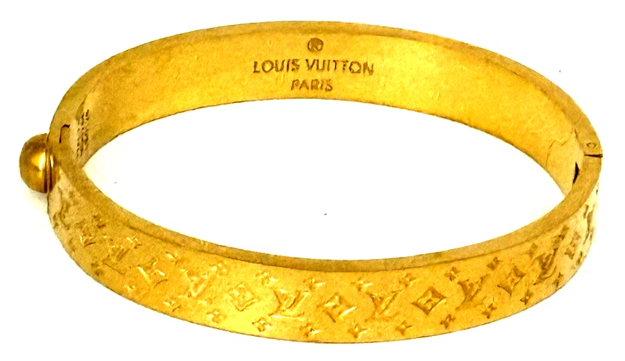 Louis Vuitton Gold Cuff Fashion Bracelets for sale | eBay