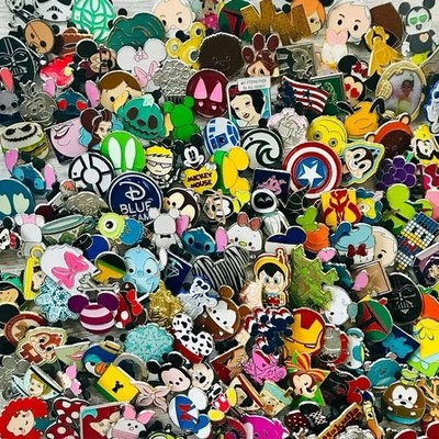 Disney Pin Trading Lot 10-100 FREE Lanyard NO Duplicates FAST Shipping