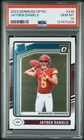 2024 Panini Donruss Optic Jayden Daniels RC Rated Rookie #248 PSA 10 SSP Base