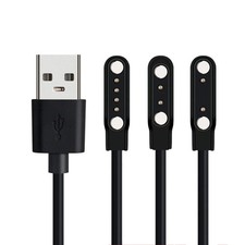 2-Pin Universal USB Data Charging Cable Magnetic 2.84mm for Smart Watch Charger