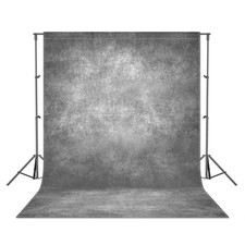 Fabric 5x7ft Grey Abstract Portrait Thick Photography Backdrop