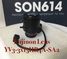 Fujinon YV3-3x15HR4A-SA2 CCTV Lens 15-50m 1.3 Mega Pixel D/N IR Aspheric TESTED!