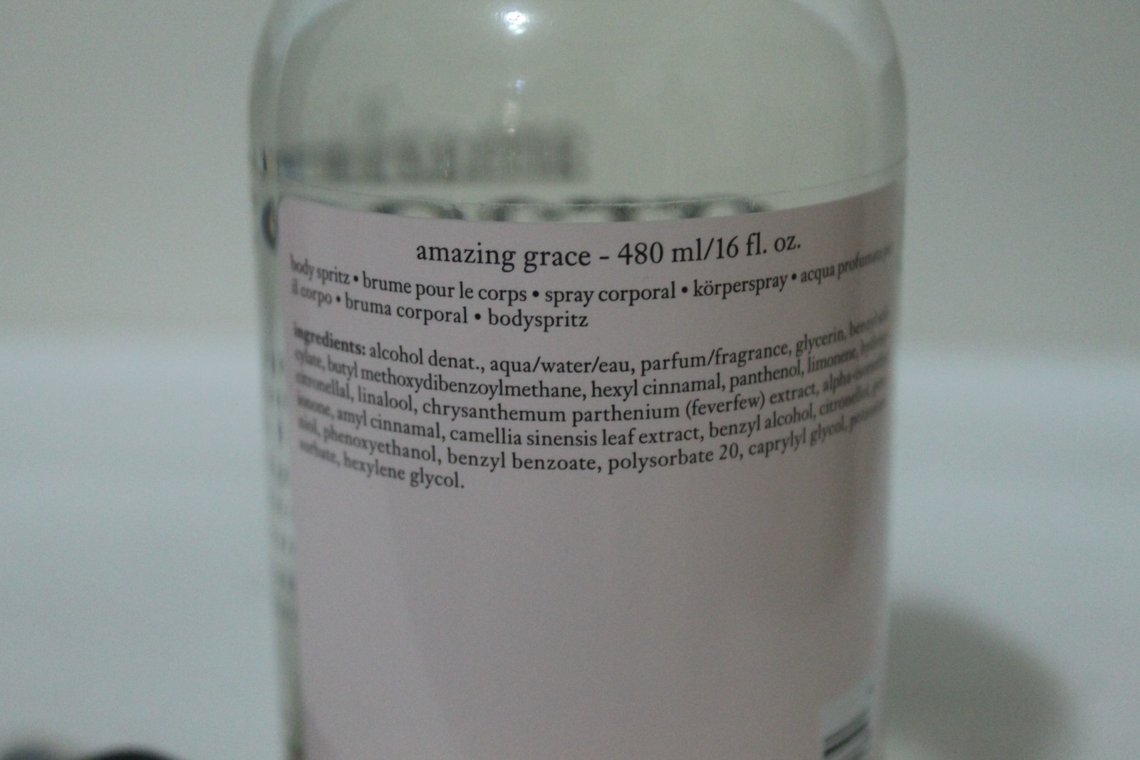 Philosophy Amazing Grace Body Spritz 16 fl. oz. (Pump Included) New, Sealed
