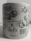 Disney Mickey Mouse Sketch Book Don Towley Mug Coffee Cup Oversized 20 oz 4” Dia — photo 5