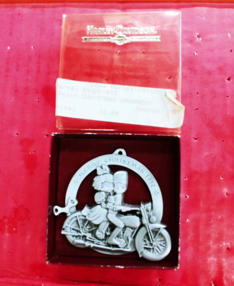 1993 CHRISTMASS TREE ORNAMENT HARLEY DAVIDSON PART #99426-93Z - Image 2 of 4