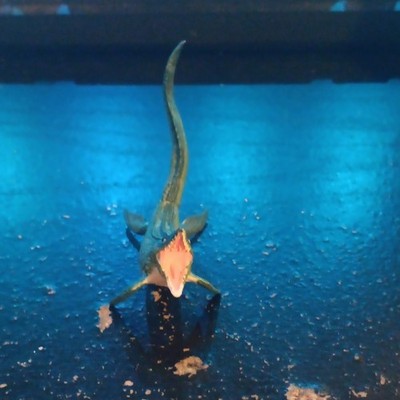 Jurassic World Mosasaurus Dinosaur Plastic Figurine with Egg