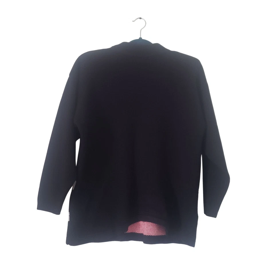 Suéter Norton McNaughton Mujer Pequeño Negro Tejido Talla M De Colección Años 90 Náutico Foto 2 de 4