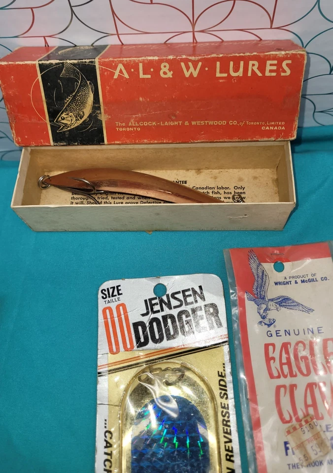 Angelausrüstung riesiges Set Box Köder Haken Vintage Rollen Medalist Fix Reel Baits + - Bild 4 von 4