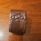 Vintage Leather Transistor Wired Earbud Case w Mono earbud,+ case- Made in Japan — photo 3