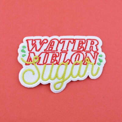 Water Melon Sugar Iron On Patch watermelon Harry Styles 1D One Direction gift