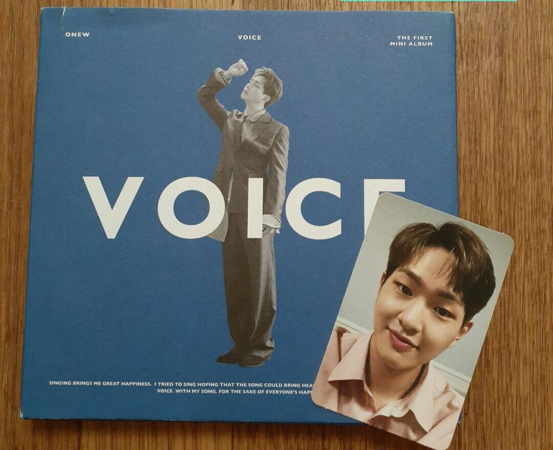 新品未開封★オニュ『VOICE』 (青) 1st Mini (A Ver.) 新品未開封 SHINee オニュ ONEW VOICE 青Ver. Shinee Onew