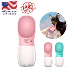 350ML Portable Pet Dog Water Bottle For Small Large Dogs Travel Puppy Cat Drink