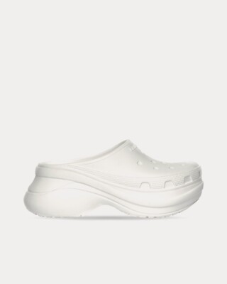 BALENCIAGA + Crocs Pool perforated rubber slides